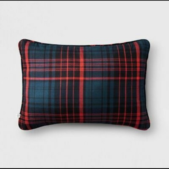 Magnolia Hearth & Hand Holiday Plaid Throw Pillow